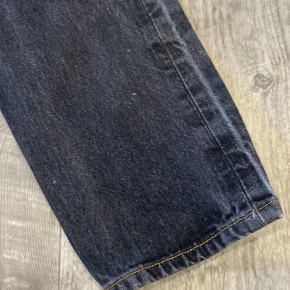 VTG 501 LEVIS BLACK Faded Button Fly 34x34 - Picture 7 of 10